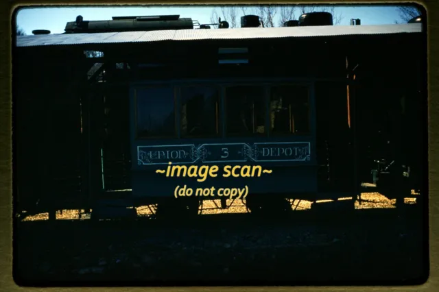Union Depot Car at NMOT Museum at St. Louis in 1950's, Kodachrome Slide j17a