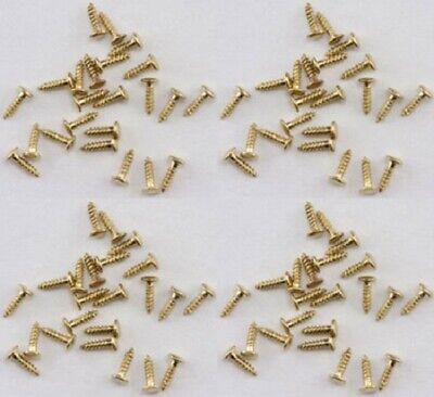 Dollhouse Miniature 3/32" Nails - Brass Finish  (100 pack) - #05678 - 1:12 Scale