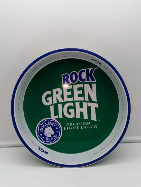 Rolling Rock Green Light Premium Lager 12" Beer Tray