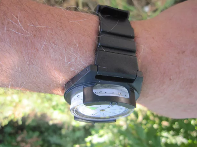 Grosser Outdoor Armband Kompass Armbandkompass Uhrenkompass Orientierung 2