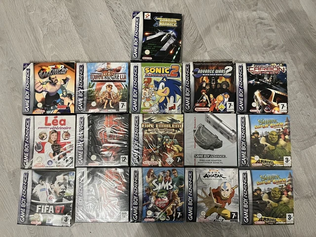 Rare Lot jeux Nintendo Game Boy Advance GBA Blister