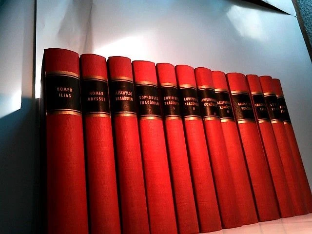 Konvolut bestehend aus 8 Bänden zum Thema: Gottfried Keller - Sämtliche