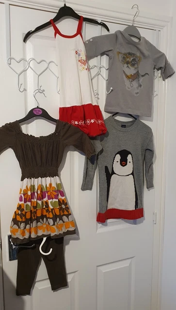bundle joblot baby babies clothes size 3 L years dress top jumper penguin sets