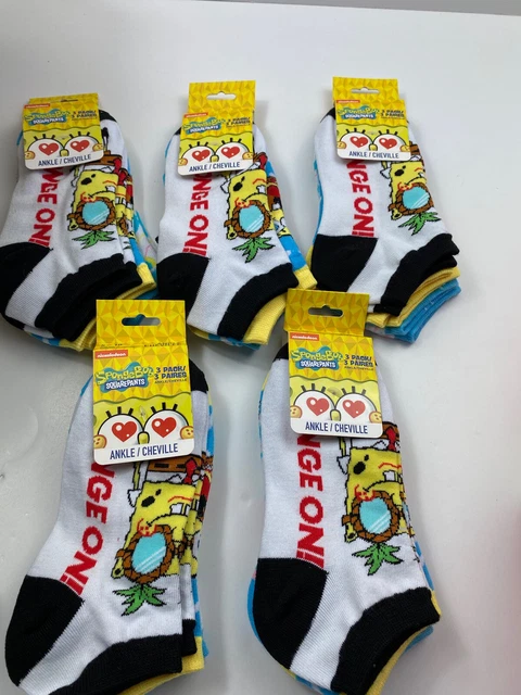 spongebob socks ladies New 1 Pack Ankle Socks