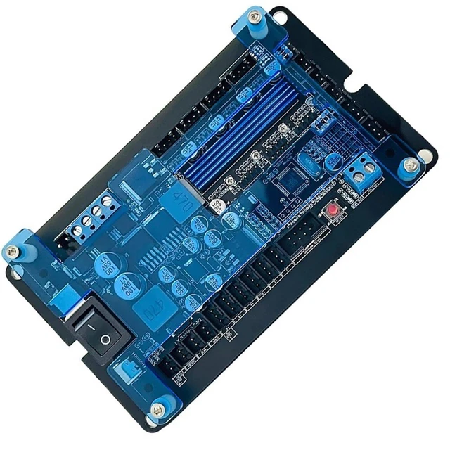 Carte De Contrôle Genmitsu GRBL Pour CNC 3018-PROVer V2 - Interface USB, Isolation Optique, Boîtier ABS