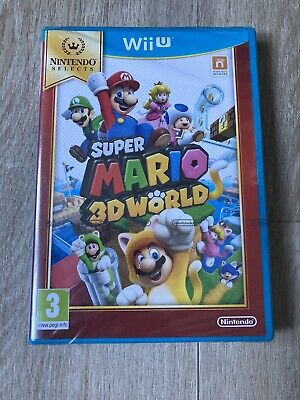 Super Mario 3D World Nintendo Wii U Neuf Sous Blister