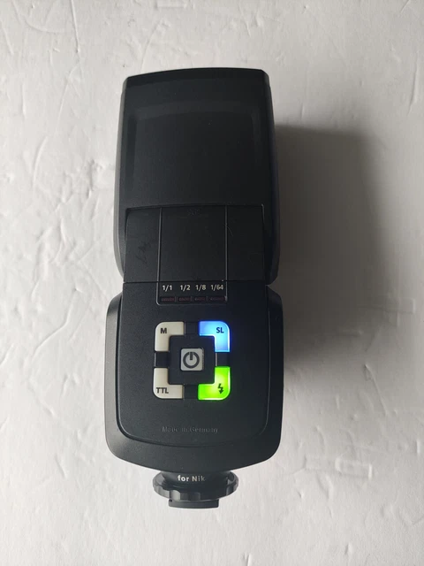 Metz Mecablitz 44 AF-1 Digital Kit for Nikon Electronic Flash TESTED WORKING