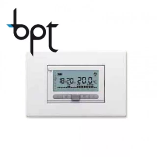 Bpt Th350 Cronotermotermostato Digitale Sett. Batt.69409100 Bianco