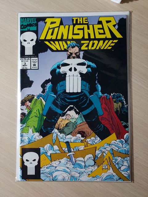 Punisher War zone #3 Comic Book 1992  Marvel Comics