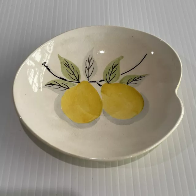 Citrone Sandland Ware Small Dish - Lemons - Yellow 13.5cm