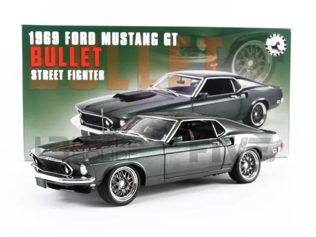 Acme 1/18 - Ford Mustang Bullet Gt Street Fighter - 1969 - 1801847