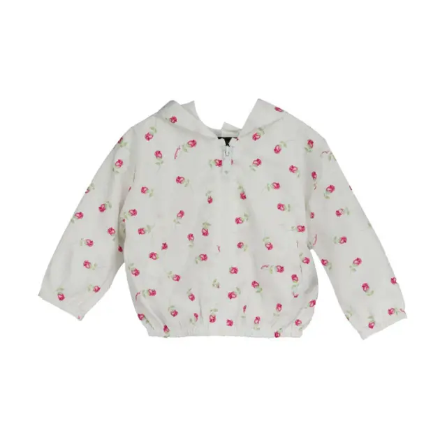 Monnalisa Baby Girls Rose Windbreaker Jacket 18 Months