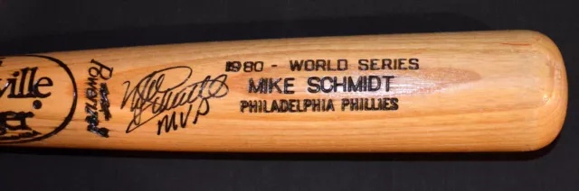 Mike Schmidt 1980 Pro Model Louisville Slugger Game Ready Bat PSA Phillies RARE