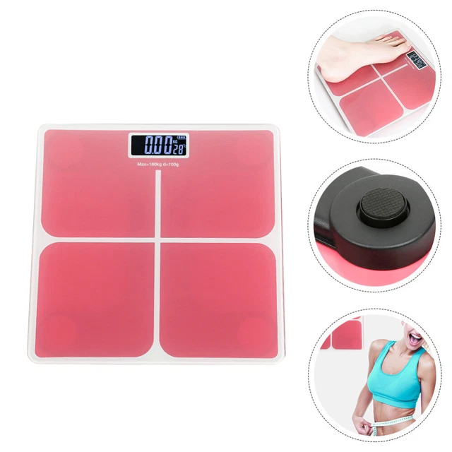 1 pz Square Body Fett Scale Smart Health Tool Elettronico Digitale Weightweil