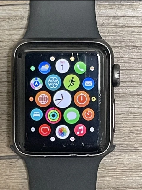 素敵でユニークな Apple Watch Series3 38mm Space Gray