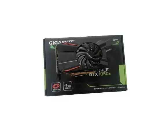 GIGABYTE GeForce GTX 1050 Ti D5 4GB GDDR5 Grafikkarte (GV-N105TD5-4GD)