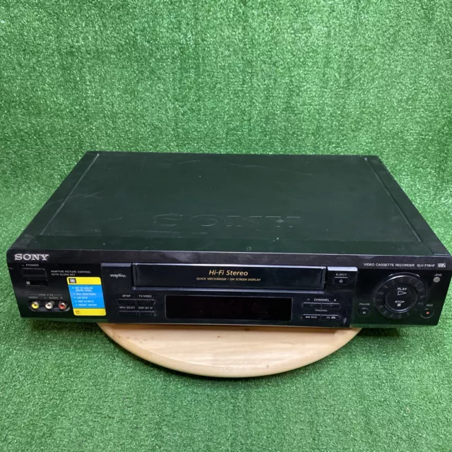 Sony VCR Player VHS 4 Head HiFi Stereo SLV-778HF - Working! *Read* - See Video!