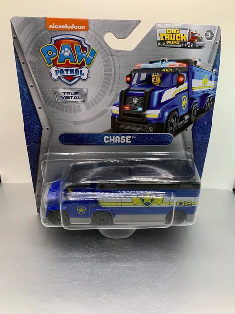 PAW PATROL BIG Truck Pups Series Rescue CHASE True Metal Vehicle NEW £8 ...