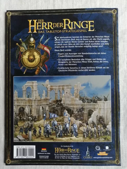 GW Herr der Ringe Tabletop - 1 Quellenbuch die Königreiche der Menschen 2