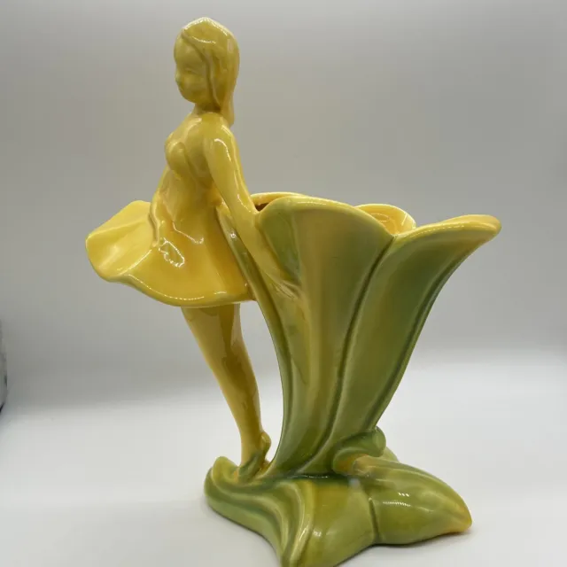 Haeger 3531 Ballerina, Lilly, Vase, Planter, Pottery, Glazed, MCM 1950’s Vintage