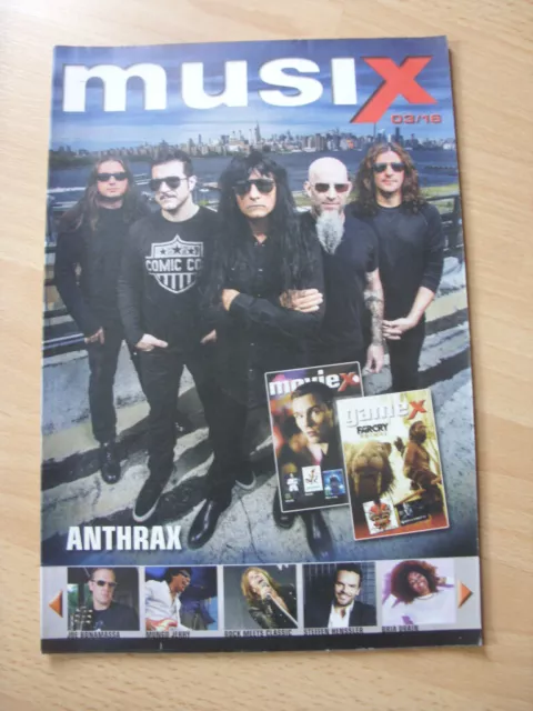 musix 3/16 Anthrax,SABATON,Iron Maiden,Henssler,David Garrett,Schiller,OMD