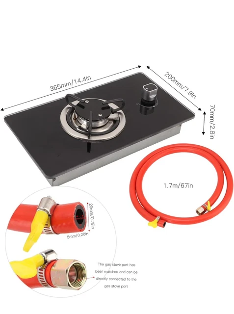 I-mex IMEX Réchaud à Gaz De Camping Avec 8 Cartouches De