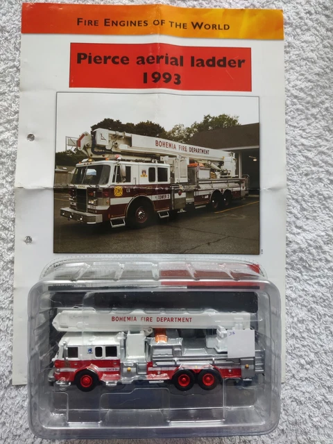 Del Prado Fire Engine LADDER PIERCE LANCE 1993