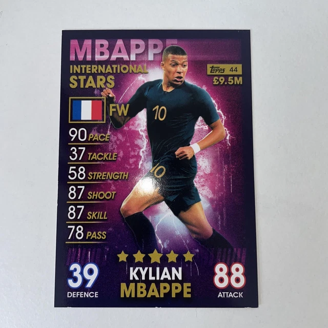 Maillot Mbappé équipe De France - Porté En Match, Avec Photo-matching