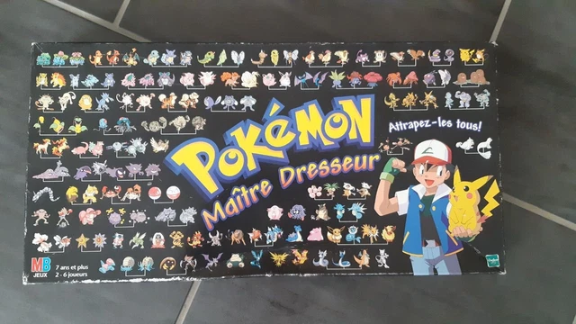 Jeu De Société Pokémon Maître Dresseur (MB) - Complet 148/150 Jetons - Excellent