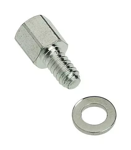 D-SUB JACK SCREW, 5MM, 4-40 UNC-2A, D Sub Jack Screws, Connectors & Components