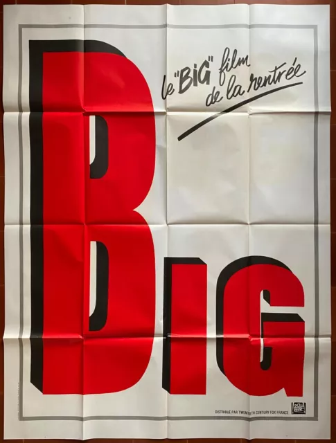 Poster Big Penny Marshall Tom Hanks Elizabeth Perkins 120x160cm