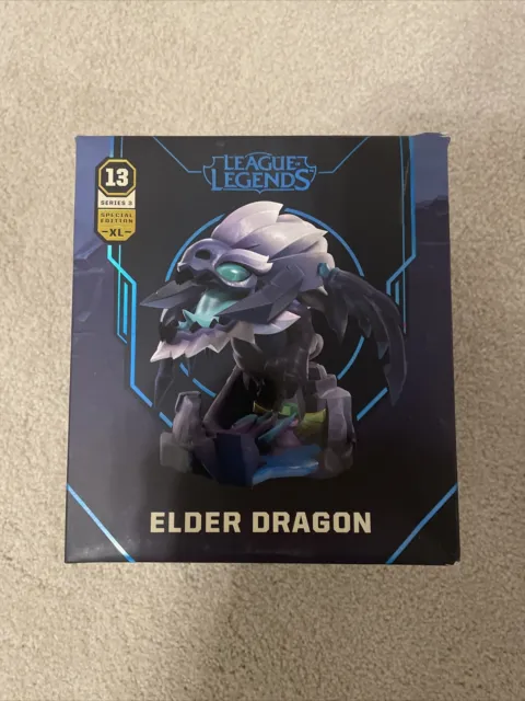 New LOL Official League of Legends Dragon Elder Statue PVC Figure