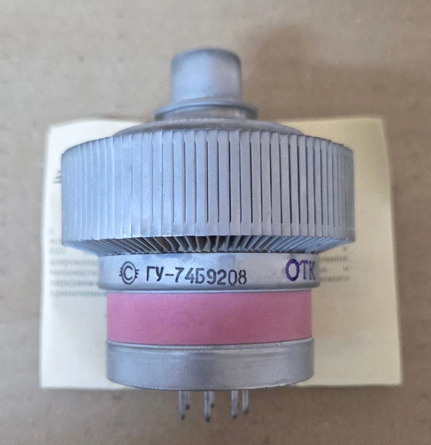 GU-74B GU74B ГУ-74Б eq.4CX800A/4CX800 SOVIET POWER TUBE NOS £375.39 ...