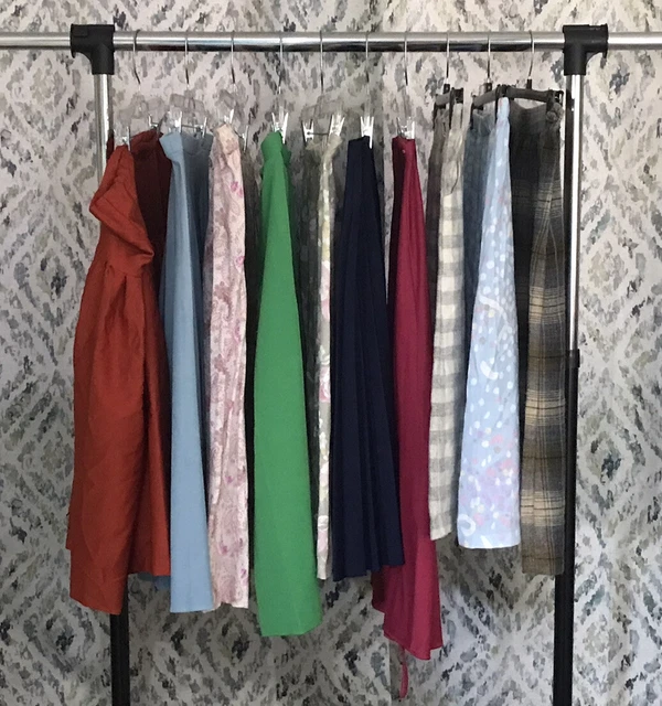 Vintage Women’s Skirts Resale Lot 10 Piece 70s 80s 90s MOD Retro Cottage Core