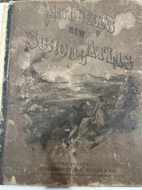 mitchell’s new school atlas 1867