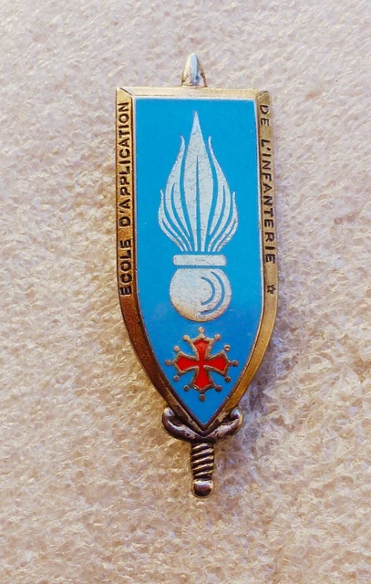 Insigne Ecole D'application de l'Infanterie - Armée Française G2192