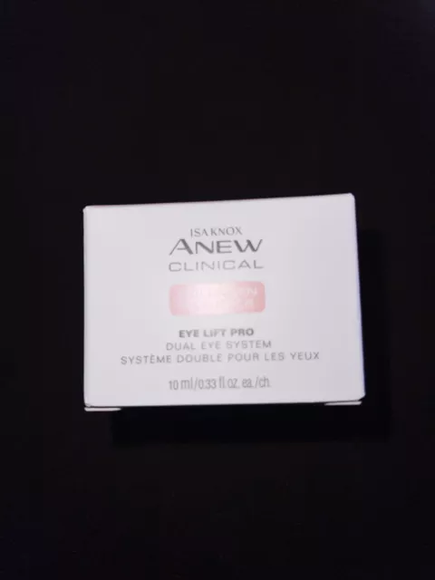 Avon Isa Knox Anew Clinical Collagen Booster Eye Lift Pro Dual Eye System- New