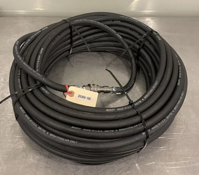 Scott 26369-100 Airline Hose ASSY 100’ NEW W/ Tags! FREE SHIPPING!