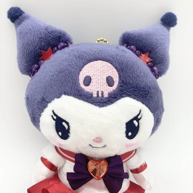SAILOR MOON ETERNAL x Sanrio Kuromi Mars Mascot Holder Plush Doll Ball ...