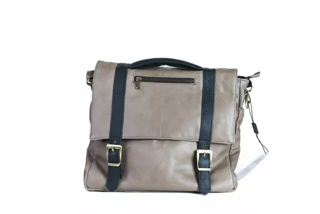 Borsa A Tracolla Uomo In Vera Pelle, Mod: Terry Tortora/Nero