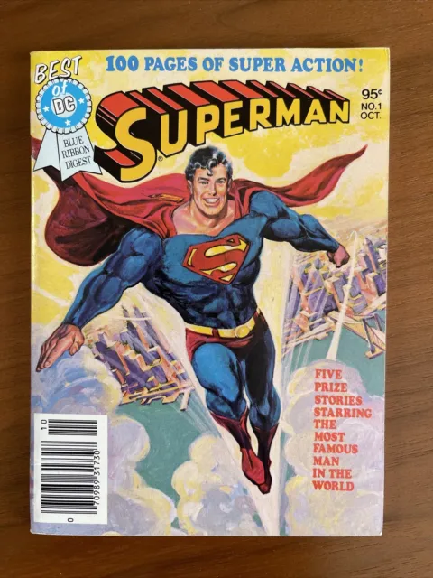 The Best of DC Comics #1 Blue Ribbon Digest Superman