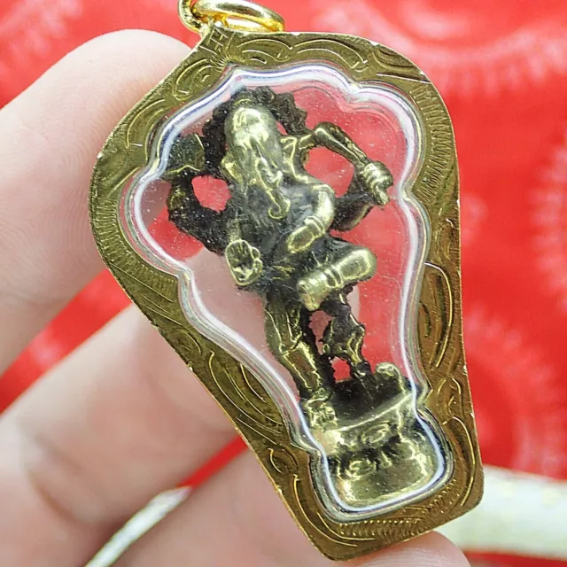 HOLY THAI AMULET Lord Ganesha Buddhism Talisman Elephant God Ganesh ...