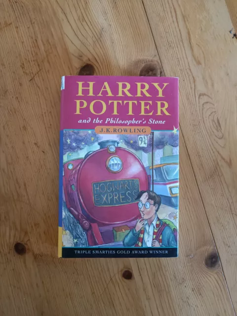 Harry Potter and the Philosopher 's Stone first edition sehr gut HB/DJ