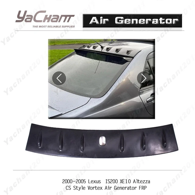 FRP Kit For 2000-2005 Lexus IS200 XE10 Altezza CS  Style Vortex Air Generator