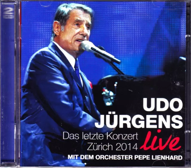 DCD - Udo Jurgens - Das letzte Konzert Zurich 2014 - Live - wie NEU