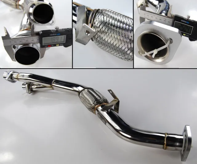 Stainless Steel After Cat Pipe Exhaust Downpipe For Bmw E39 525D 530D