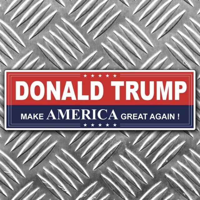 TRUMP make america great again - bumper sticker 184mm x 58mm