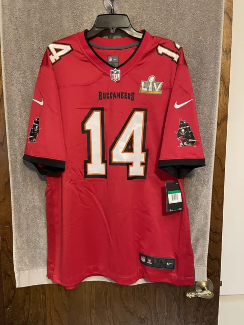 Youth Tampa Bay Buccaneers Tom Brady Nike Red Super Bowl LV Bound Game  Jersey