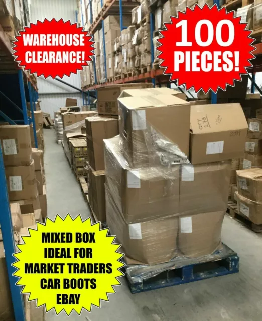 100 Items For Resale Wholesale Job Lot Ideal For Car Boot Sale Ebay And Markets