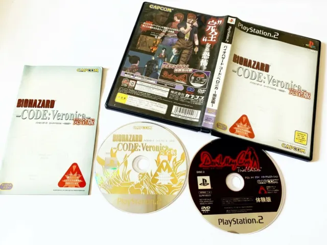 PS2 Biohazard Code Veronica Resident Evil Playstation 2 Sony GAME JAPAN JP JPN